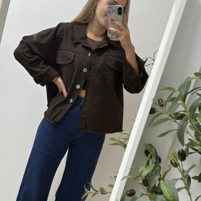SOBRECAMISA MARRON