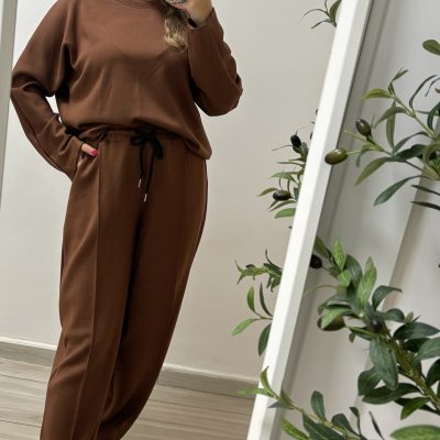 CONJUNTO MARINA MARRON - EN REPOSICION