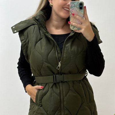 CHALECO CINTIA VERDE
