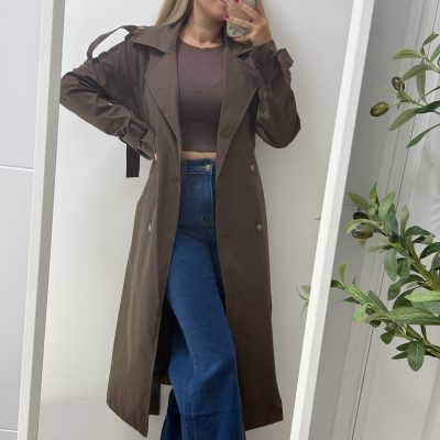 GABARDINA BASIC MARRON - EN REPOSICIÓN